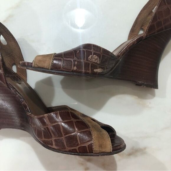 Vintage Y2K Aldo wedges size 8 - Picture 9 of 9